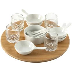 Set apéritif tournant 14 pièces "Rio"