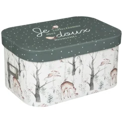 Set de 3 boîtes de rangement enfant