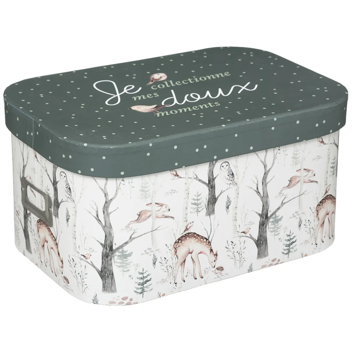 Set de 3 boîtes de rangement enfant