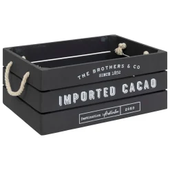 Set de 3 cagettes bois 