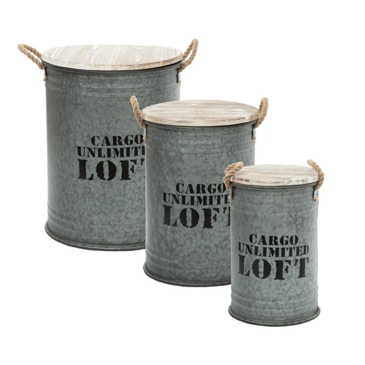 Set de 3 coffres "Bill"