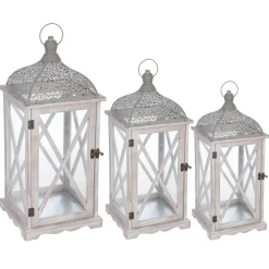 Set de 3 lanternes "Cut"
