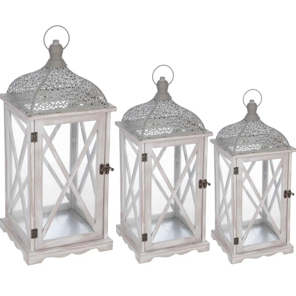 Set de 3 lanternes "Cut"
