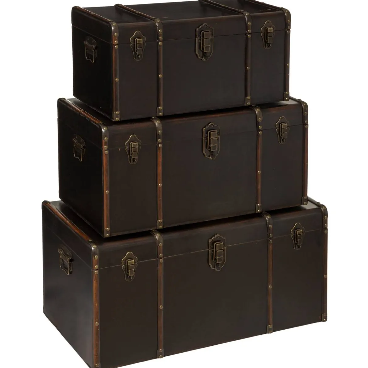 Set de 3 malles "British flower"