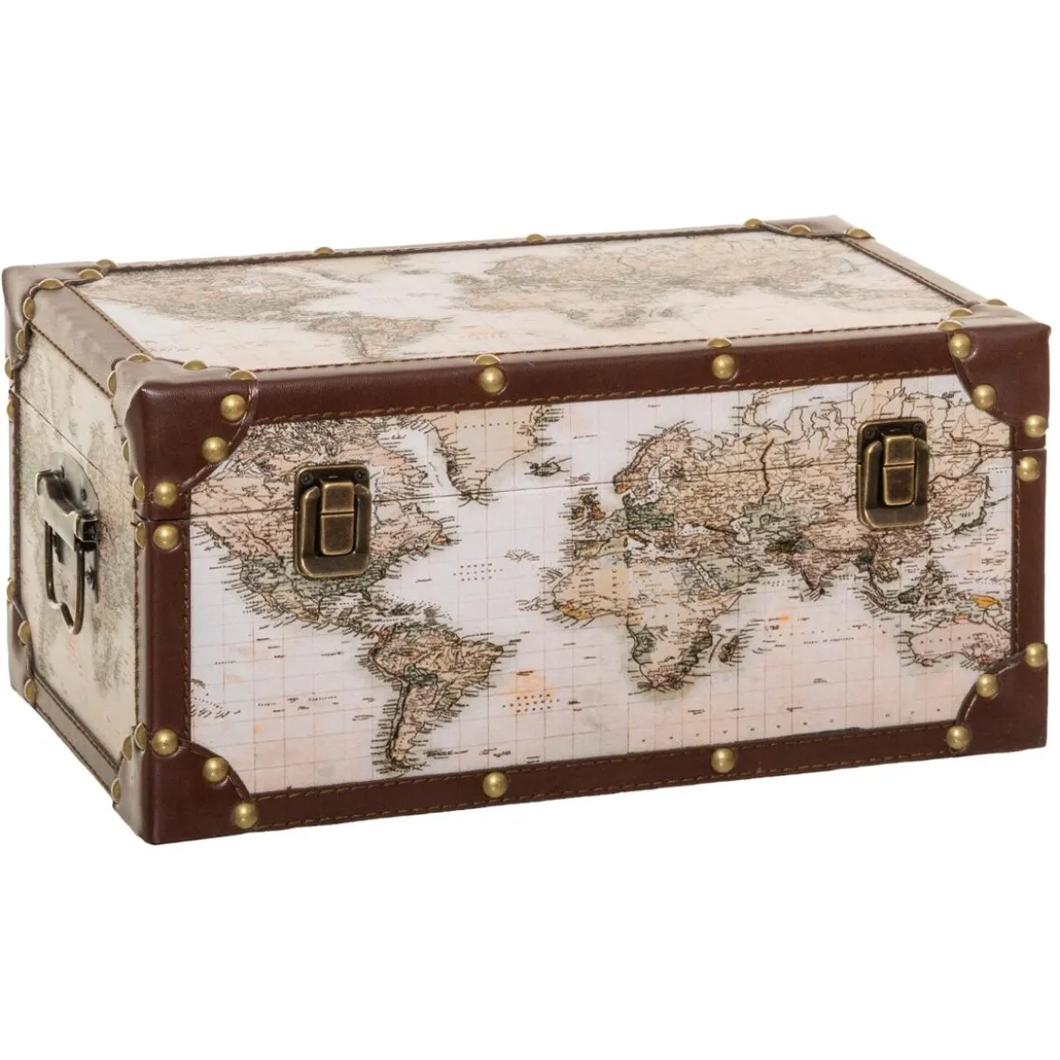 Set de 4 malles "Map Monde"