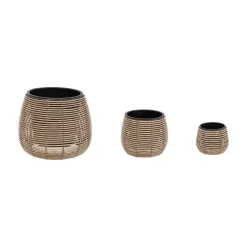 Set de 3 pots