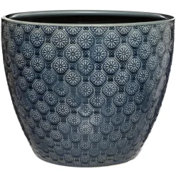 Set de 3 pots "Fleurs"