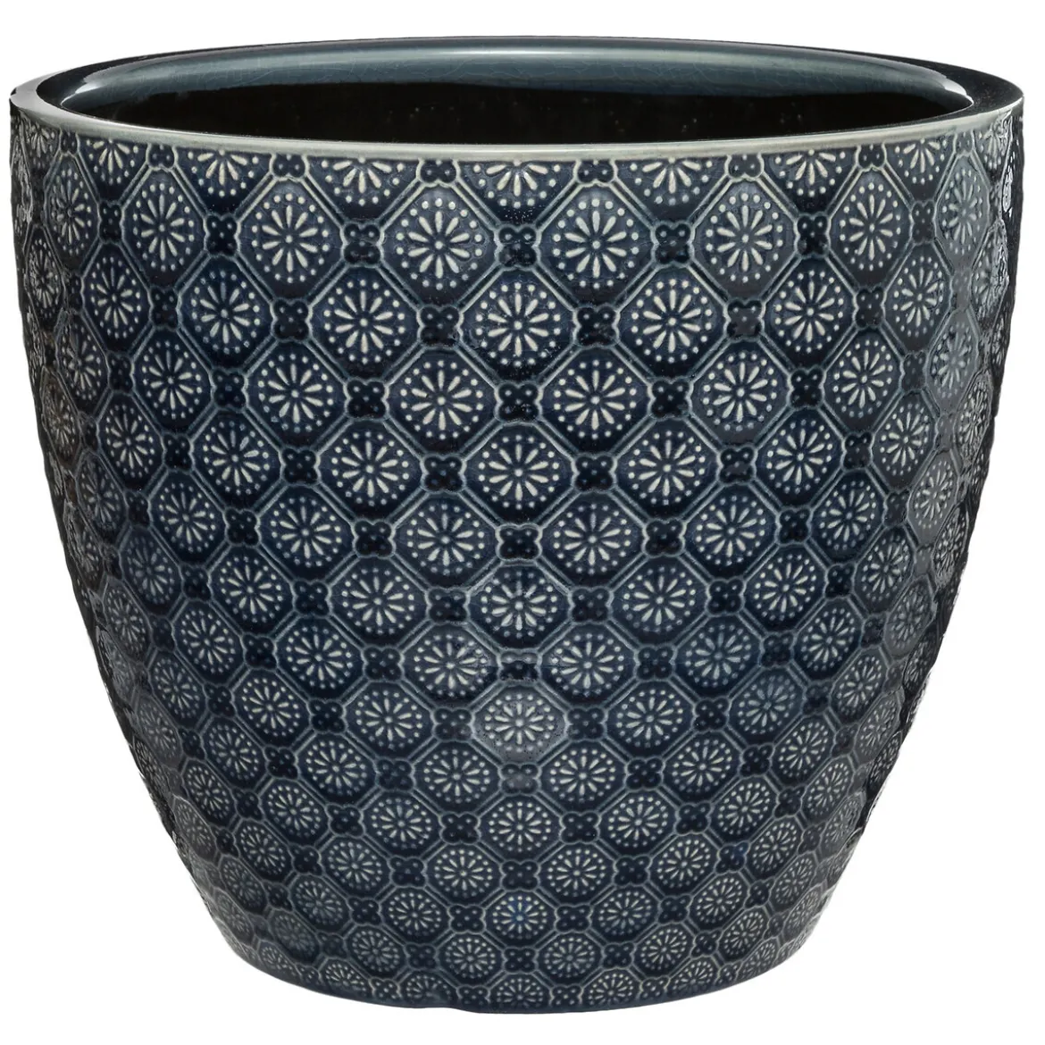 Set de 3 pots "Fleurs"