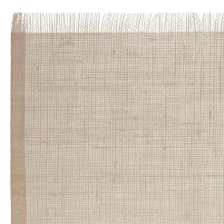 Set de table à franges, jute