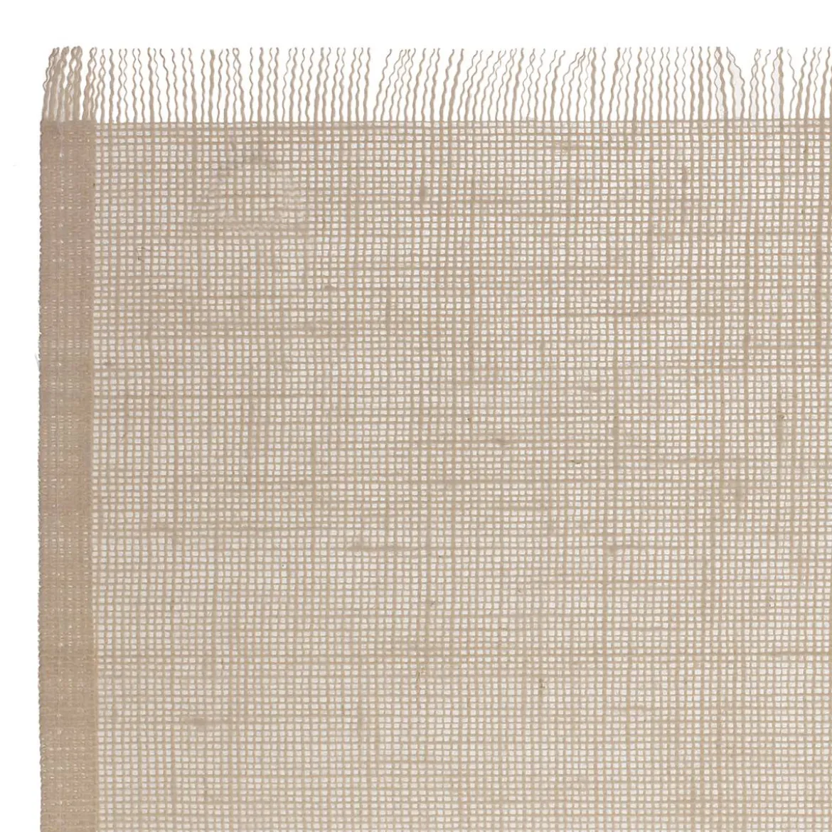 Set de table à franges, jute "Ambre"