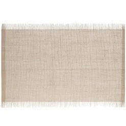 Set de table à franges, jute