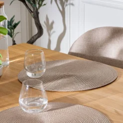 Set de table tressé rond