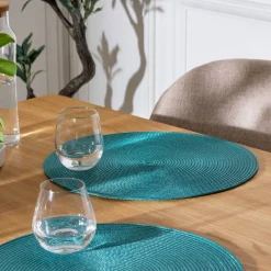 Set de table tressé rond "Tresse"