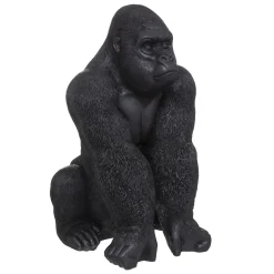 Statuette gorille, résine