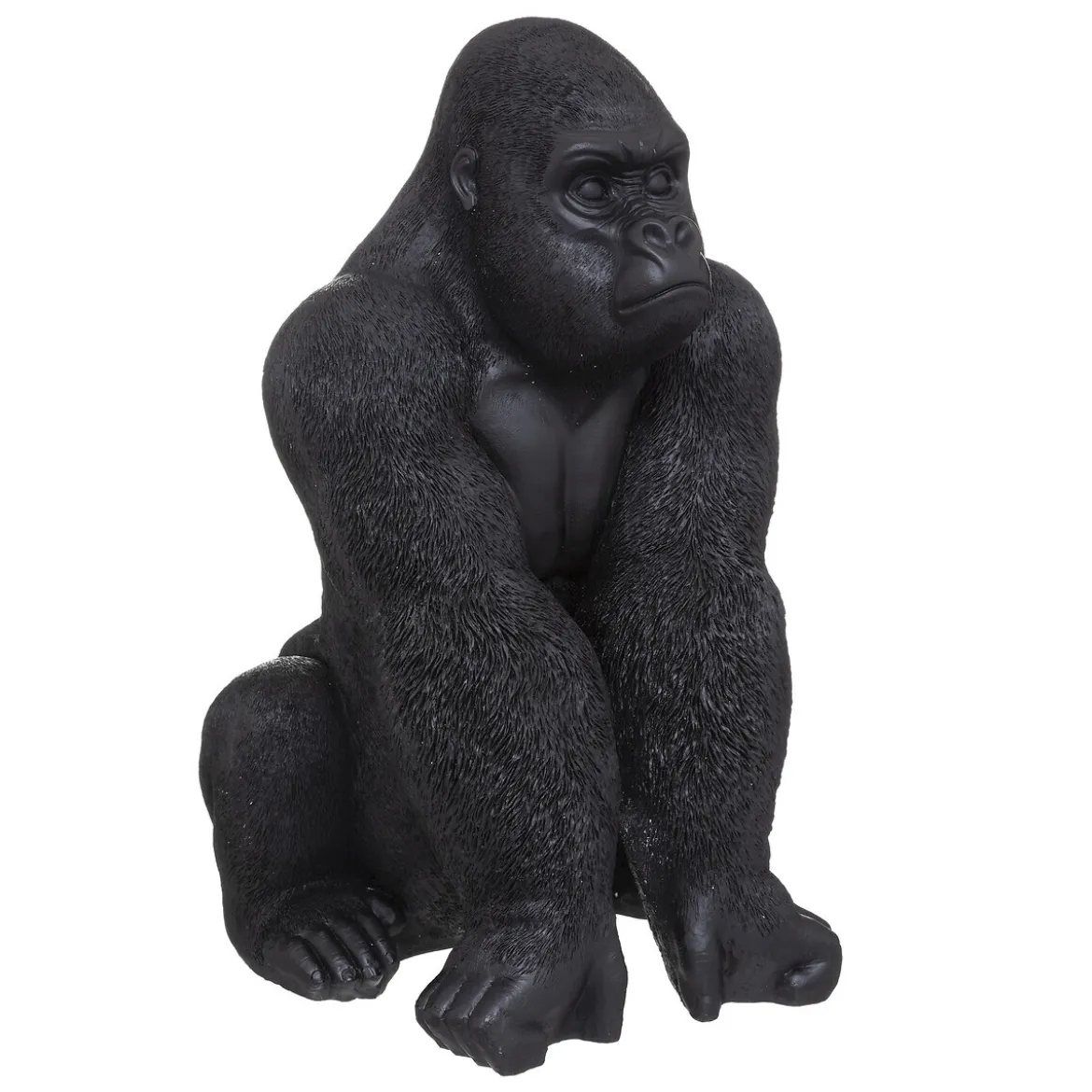 Statuette gorille, résine