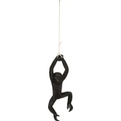 Statuette singe suspendu 