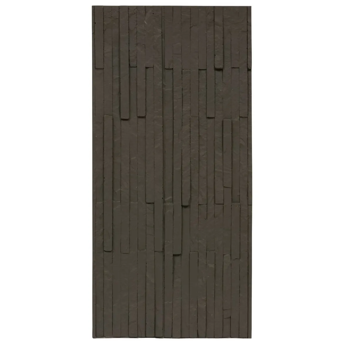 Sticker mural effet parement ardoise "Cary"