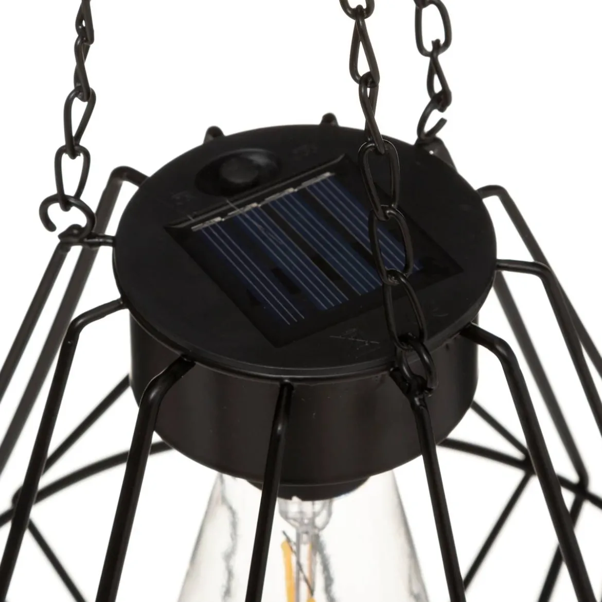Suspension d'extérieur solaire FLAVE Noir