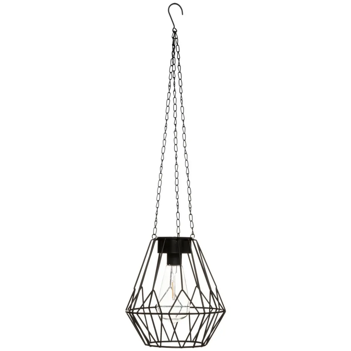 Suspension d'extérieur solaire FLAVE Noir