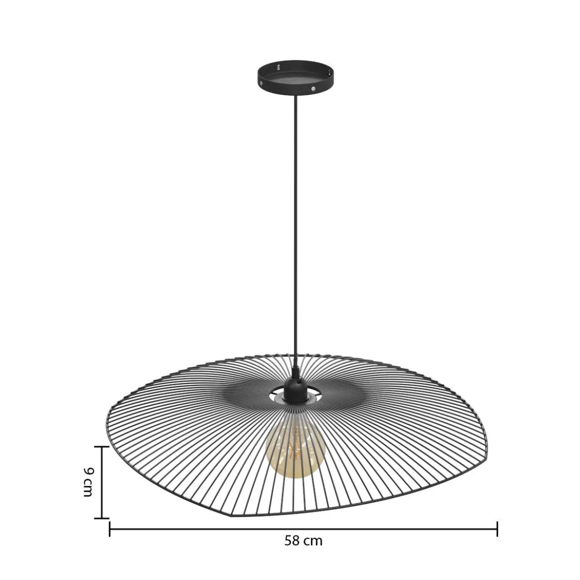 Suspension filaire "Cuzco"