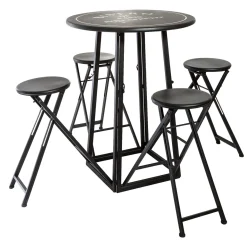 Table 4 chaises d'extérieur