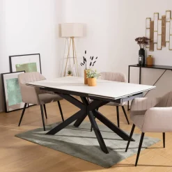 Table à manger extensible