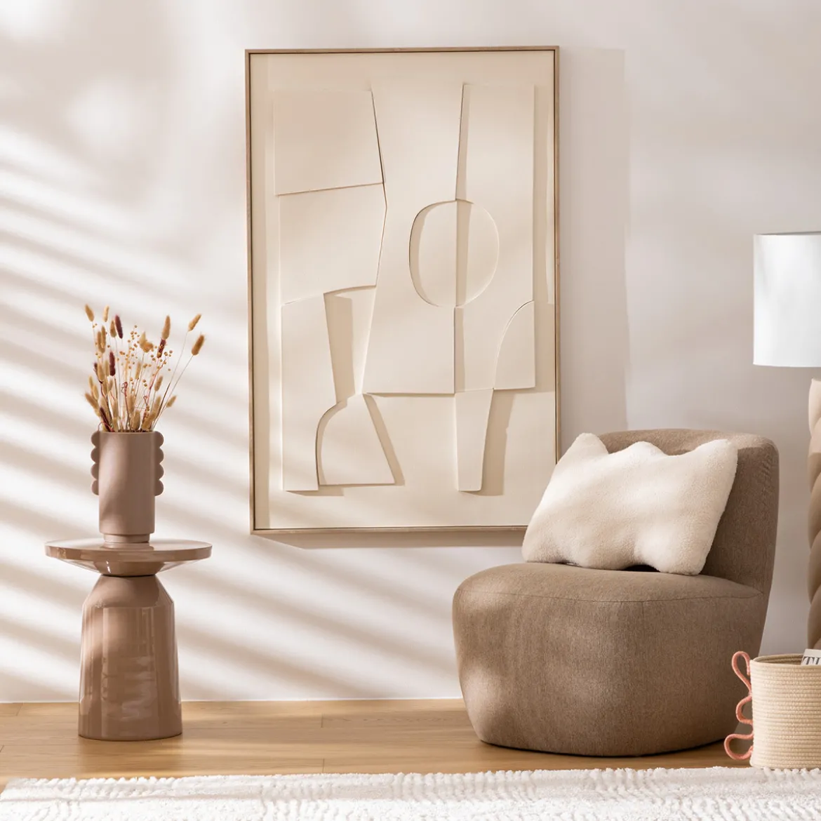 Table d'appoint totem "Sita"