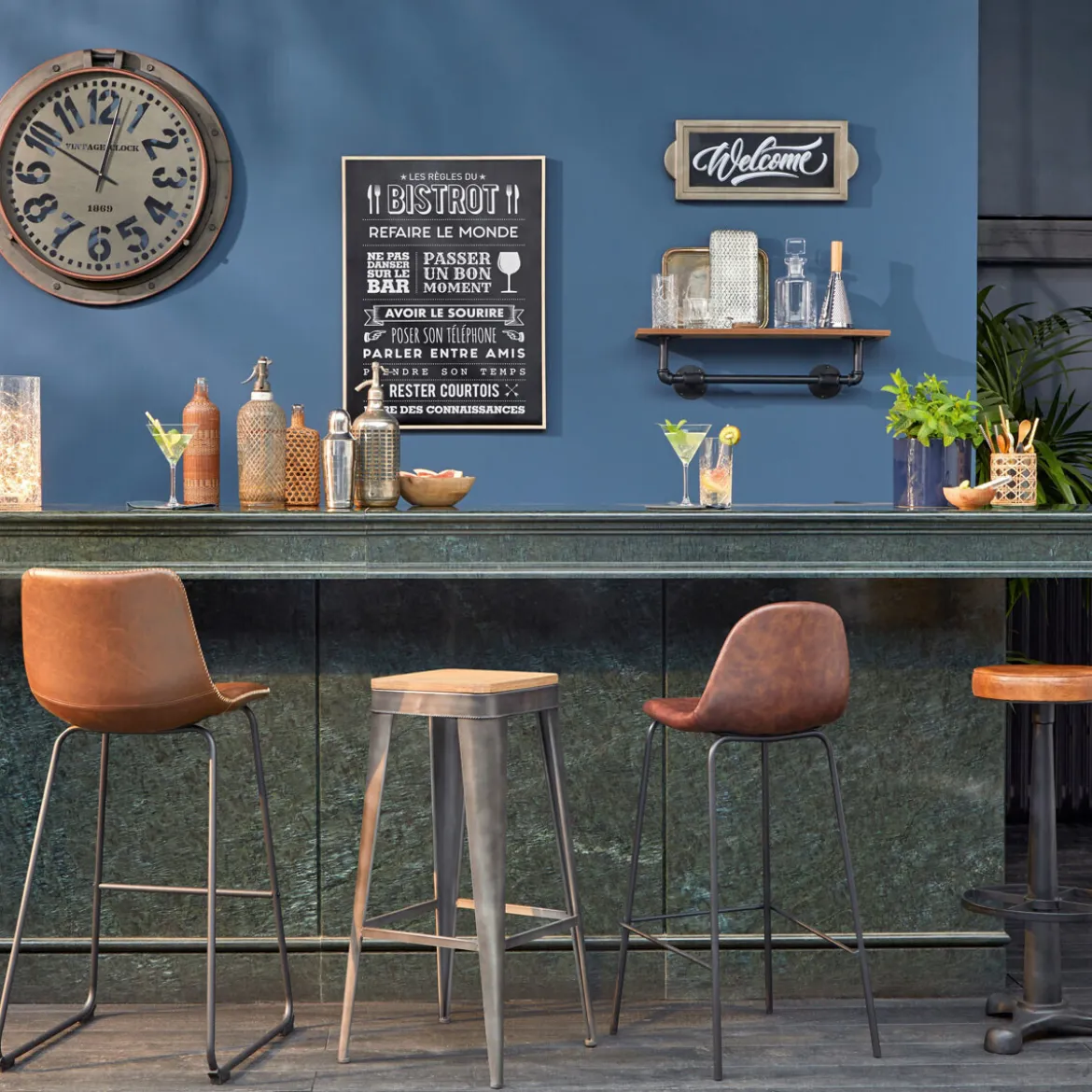 Tabouret de bar "Joris"