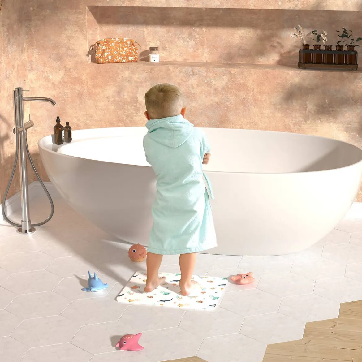 Tapis de bain enfant "Orta"