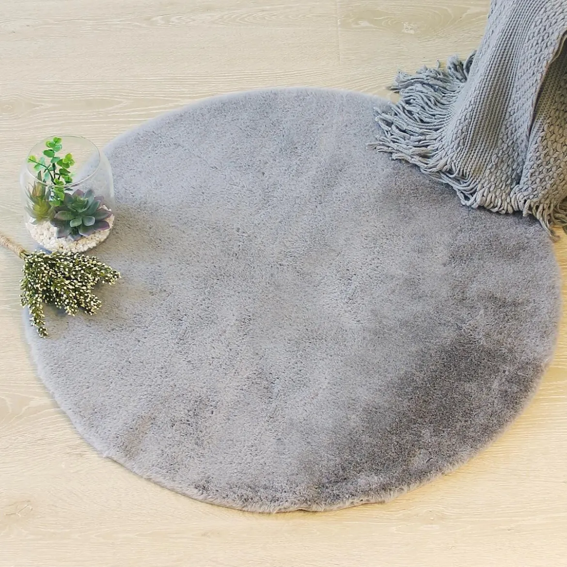 Tapis effet fourrure "Couka"
