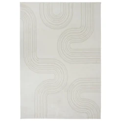Tapis effet laine 