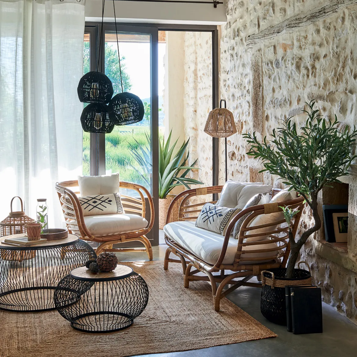 Tapis en jute
