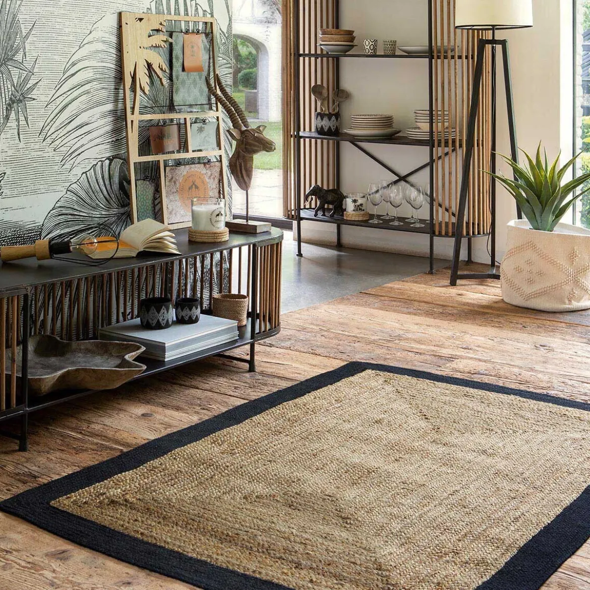Tapis en jute