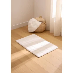 Tapis fausse fourrure 3D "Zephy"