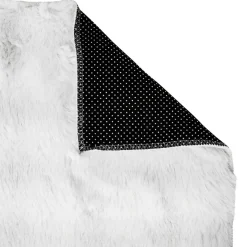 Tapis fausse fourrure 3D