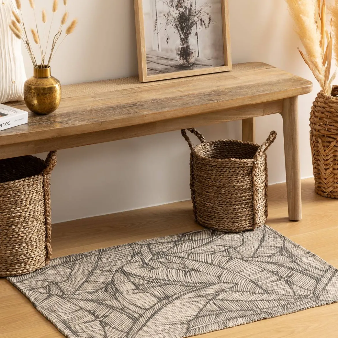 Tapis imprimé, coton