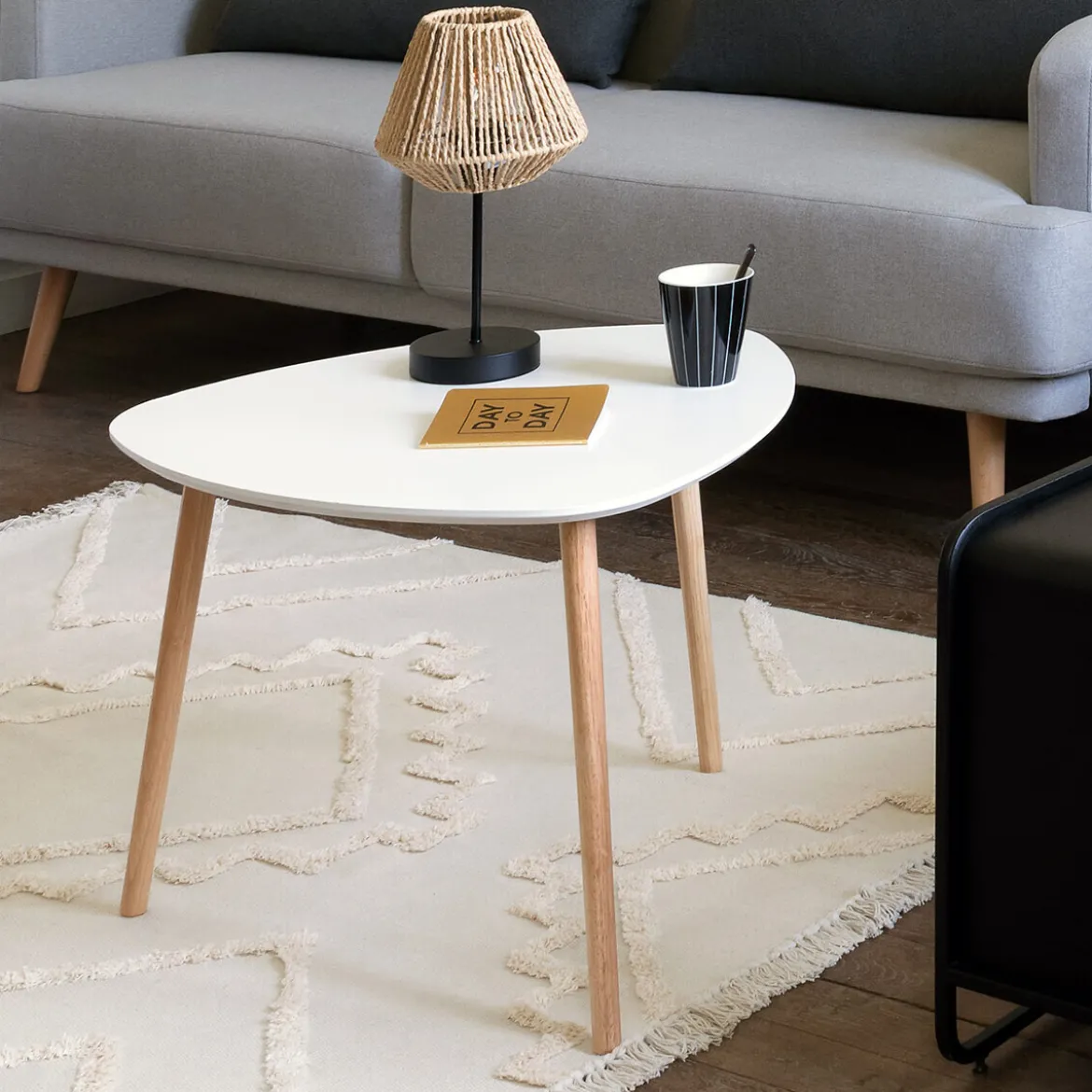 Tapis "Inca", coton tufté