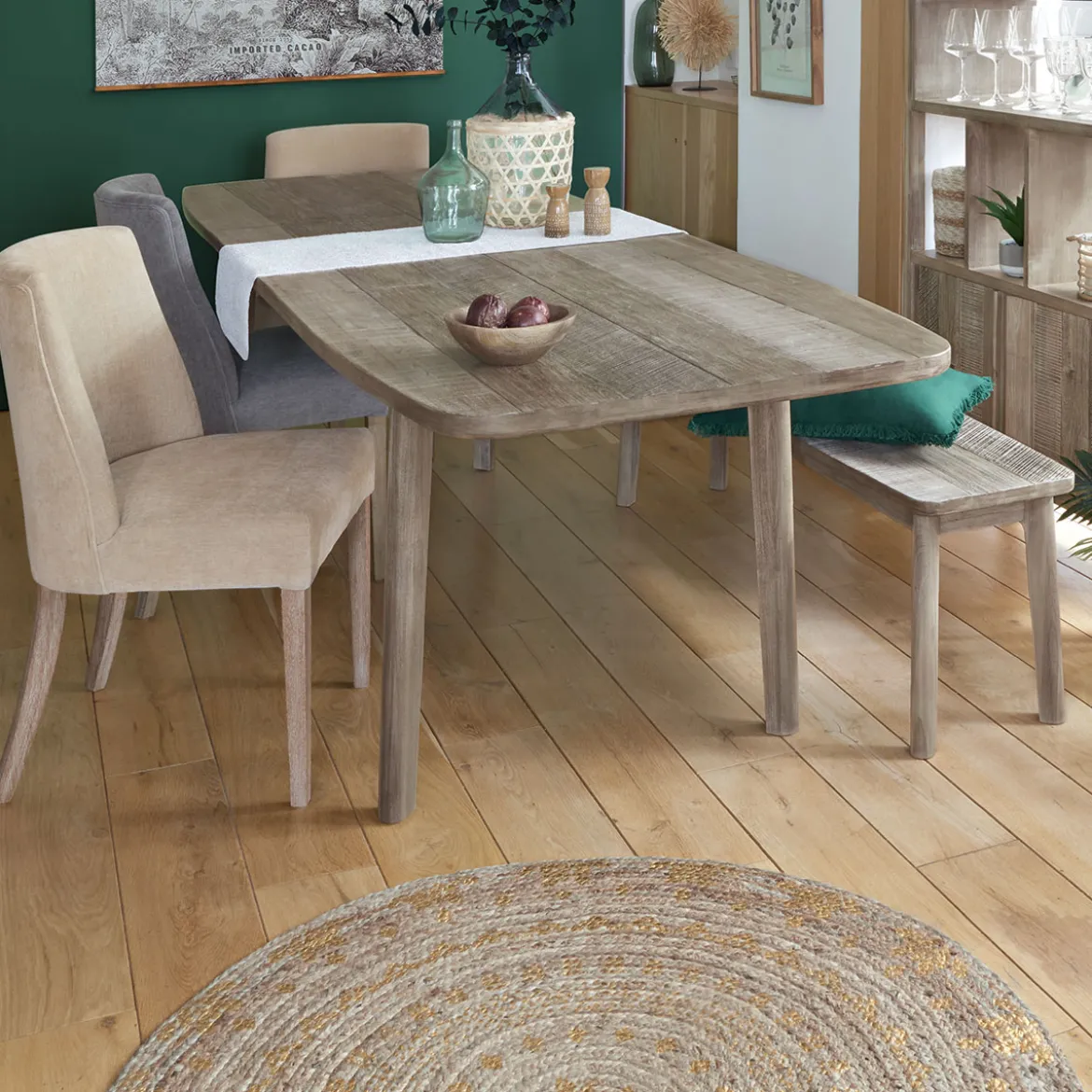 Tapis "Shine", jute