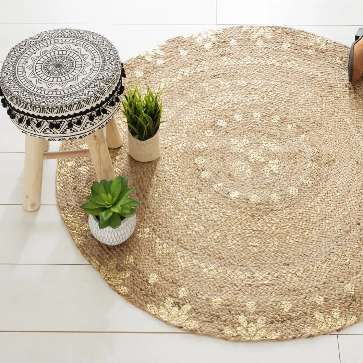 Tapis "Shine", jute