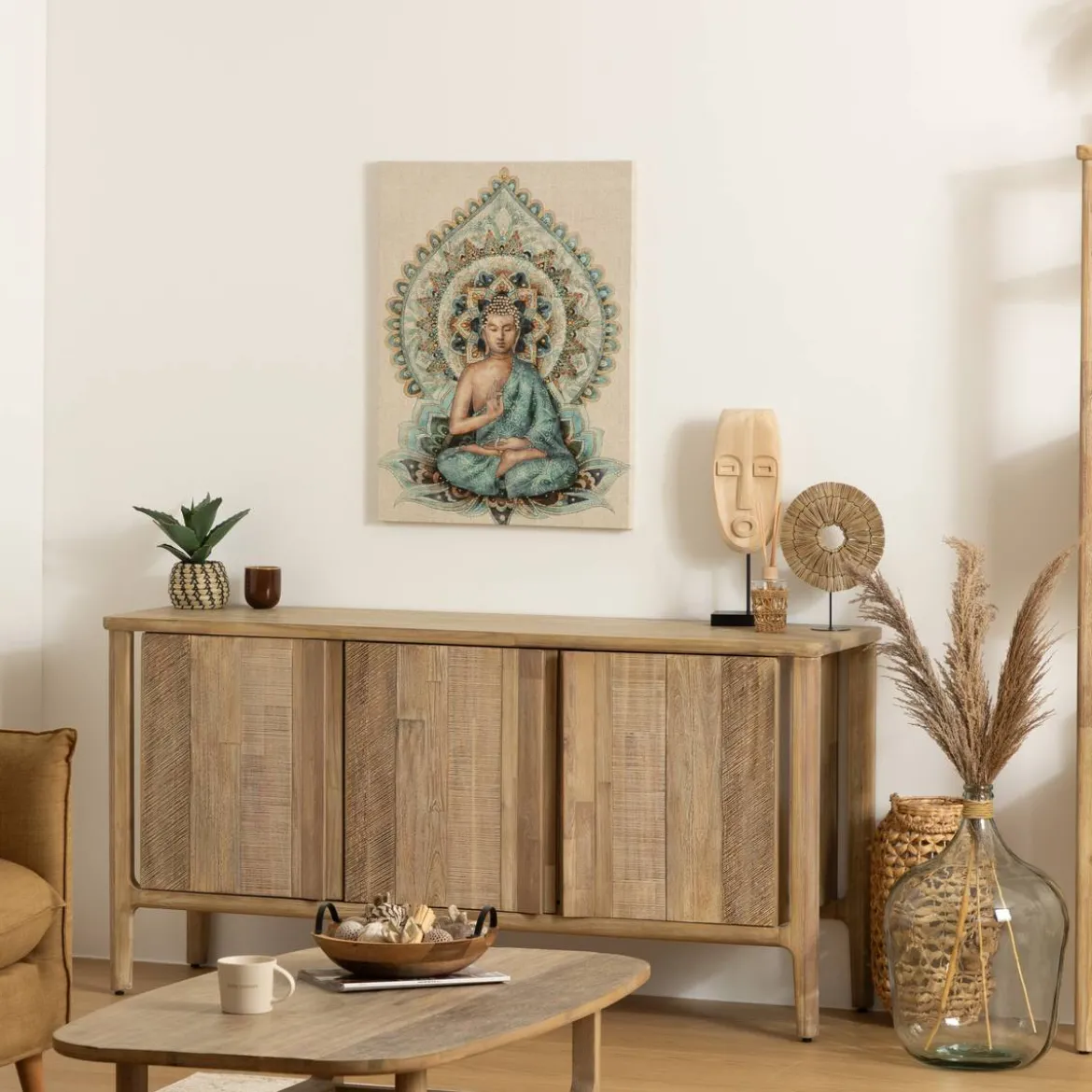 Toile encadrée "Bouddha"