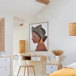 Toile encadrée