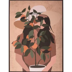 Toile encadrée