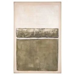 Toile peinte encadrée