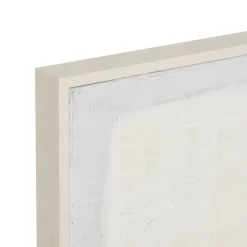 Toile peinte encadrée 