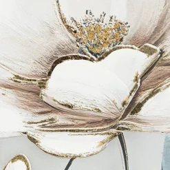 Toile peinte encadrée 
