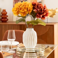 Vase strié 